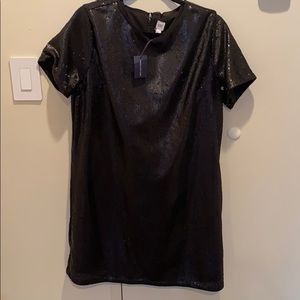 Black Sequin Dress NWT